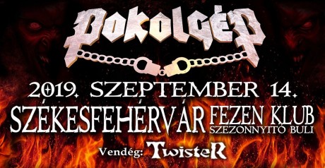 Szezonnyitó a Fezen Klubban - a Pokolgép koncertezik szombaton Fehérváron